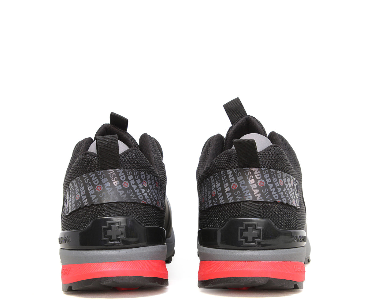 Tenis De Seguridad Swissbrand Vaud Para Caballero SB-643NEGR Negro
