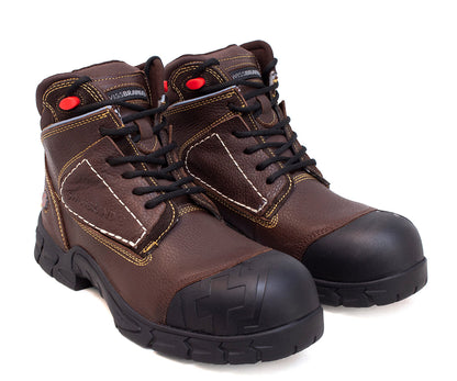 Bota De Seguridad Swissbrand Gladiador Para Caballero SB-510701C Café