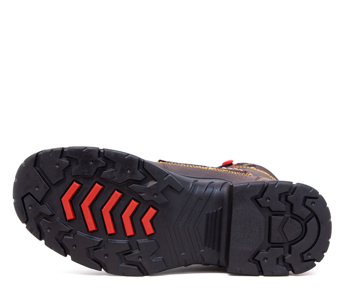 Bota De Seguridad Swissbrand Gladiador Para Caballero SB-510701C Café