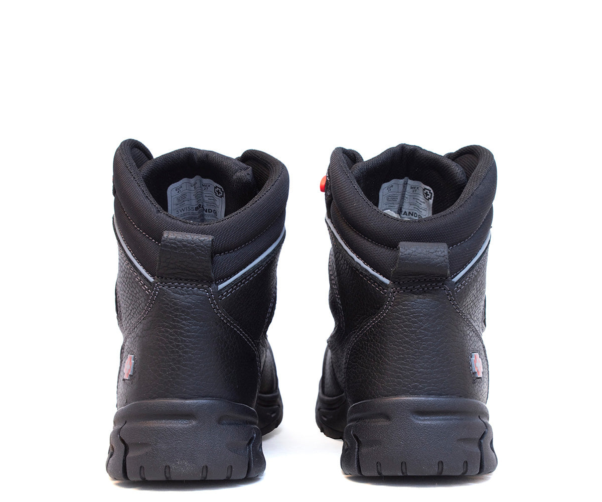 Bota De Seguridad Swissbrand Gladiador Para Caballero SB-510701N Negro