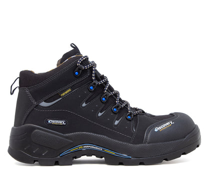 Tenis De Seguridad Discovery Blackwood Para Caballero DS-1955NEG Negro