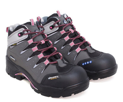 Bota De Seguridad Discovery Blackwood Para Dama DS-1958GRI Gris