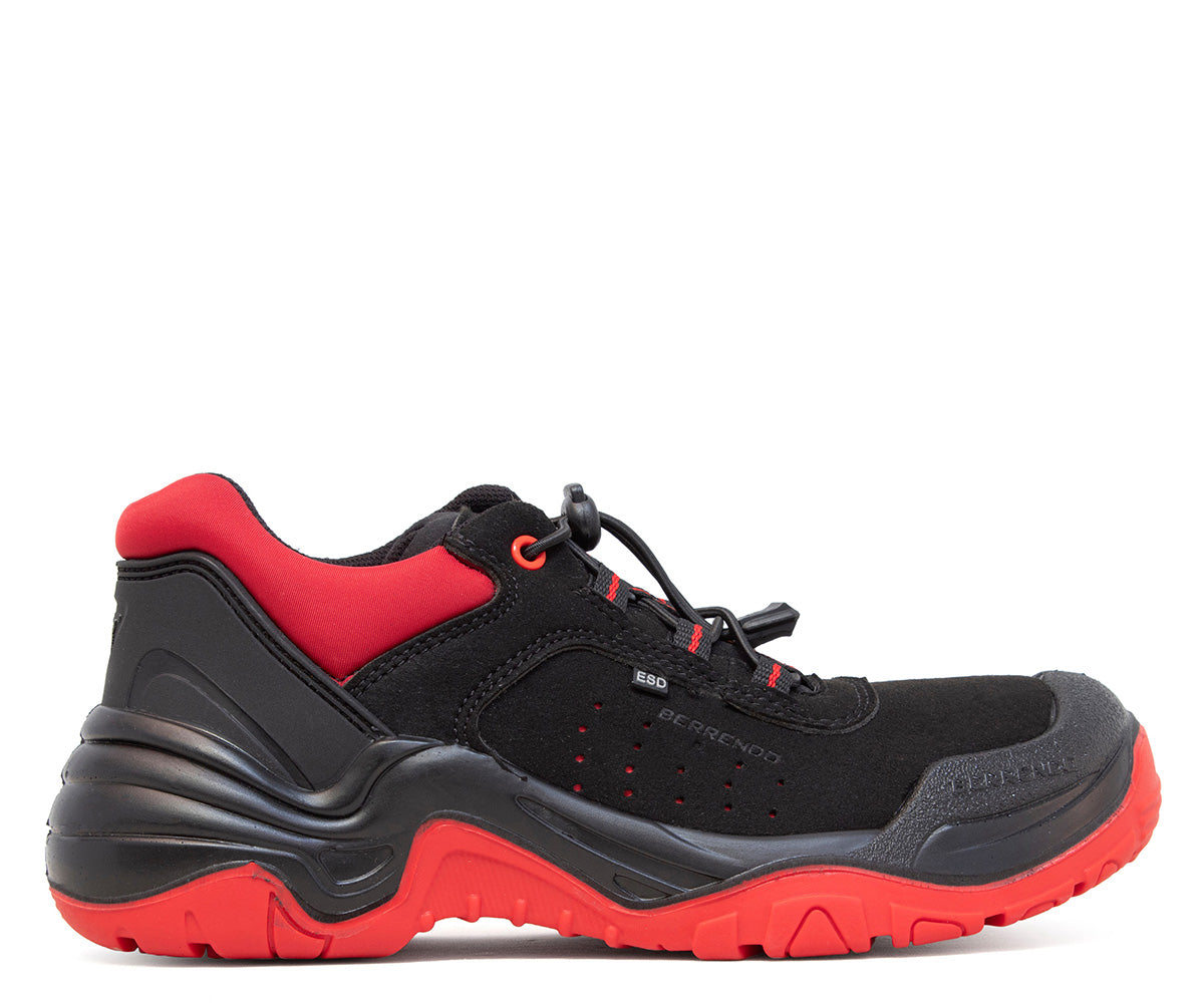Tenis De Seguridad Berrendo Biotech Para Caballero BE-3002NEG Negro
