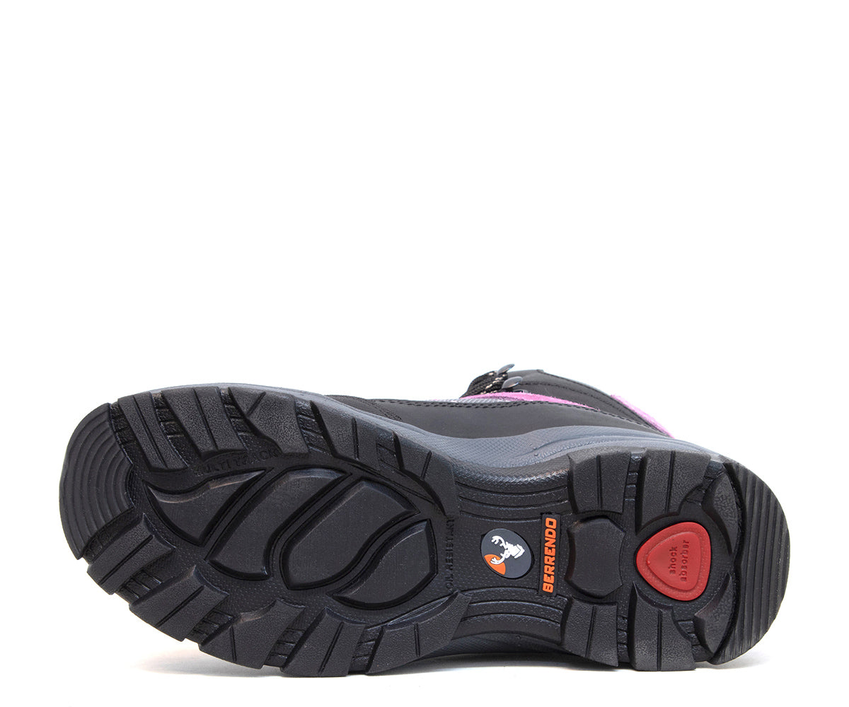 Bota De Seguridad Berrendo Tecnolight Para Dama BE-363GRIS