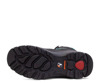 Bota De Seguridad Berrendo Tecnolight Para Dama BE-363GRIM Gris/Menta