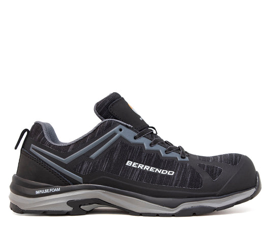 Tenis De Seguridad Berrendo Safety Sport Para Caballero BE-7709NEG Negro