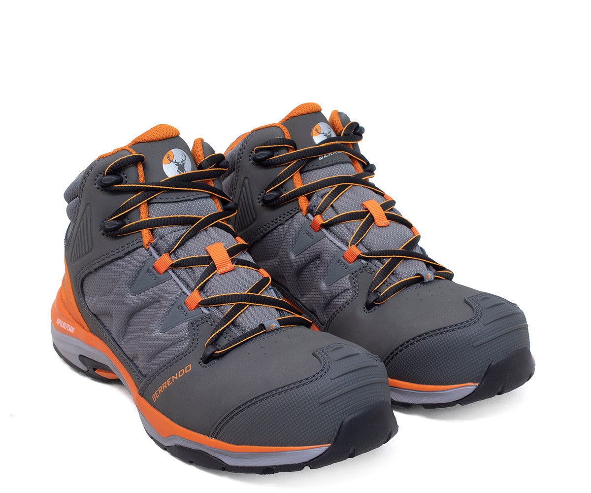 Bota De Seguridad Berrendo Safety Sport Para Caballero BE-7714GRI