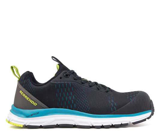 Tenis De Seguridad Berrendo Safety Sport Para Caballero BE-7717AZU Azul