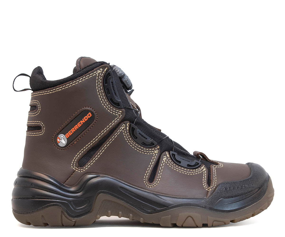 Bota De Seguridad Berrendo Biotech Para Caballero BE-3013CAF Café