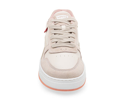Tenis Levis Glide De Piel Para Dama LV-112322B Beige