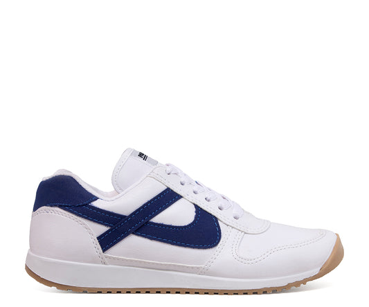 Tenis Panam Jogger Para Joven 10319-0019 Blanco/Azul