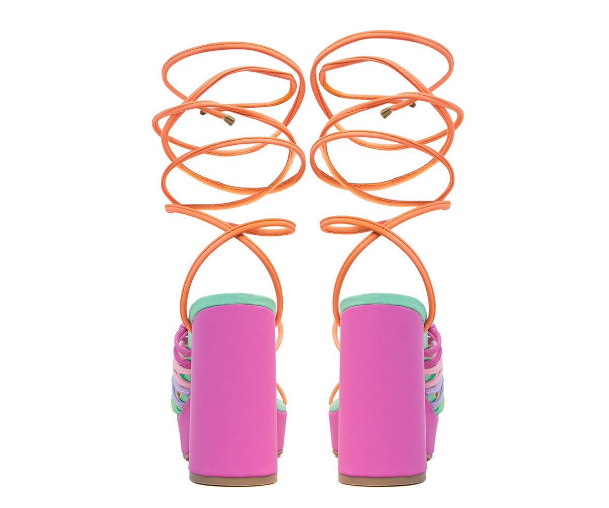 Sandalia Gosh De Plataforma Para Dama GH-05496FU Fiusha