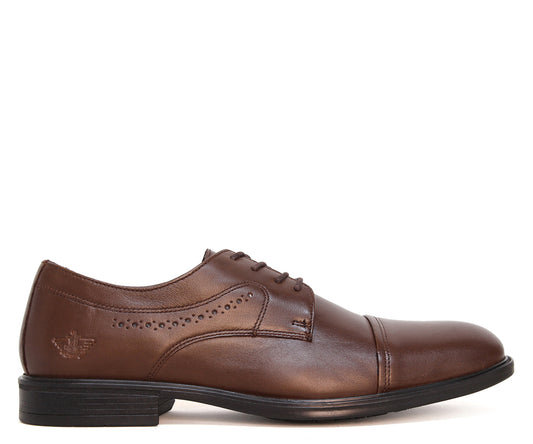 Oxford Dockers Roberto De Piel Para Caballero DK-222652C Cognac