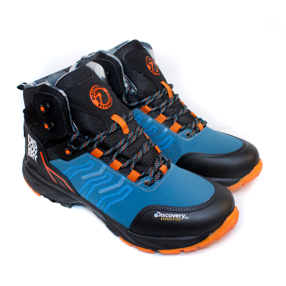 Bota De Senderismo Discovery Bryce Para Caballero DS-2490AZU Azul