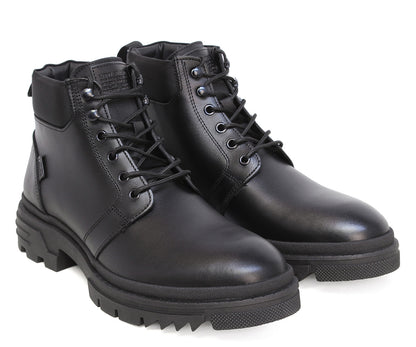 Bota Levis Ortega De Piel Para Caballero LV-222423N Negro
