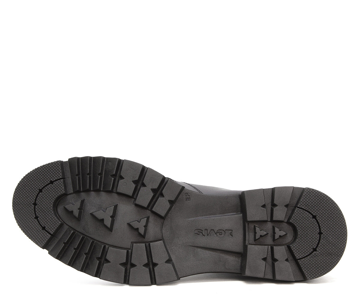 Bota Levis Ortega De Piel Para Caballero LV-222423N Negro