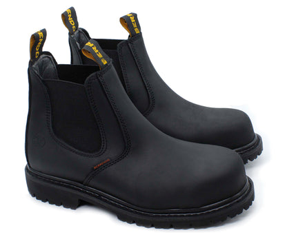 Bota De Seguridad Berrendo Clásico Para Caballero BE-157NEGR