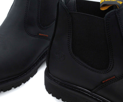 Bota De Seguridad Berrendo Clásico Para Caballero BE-157NEGR