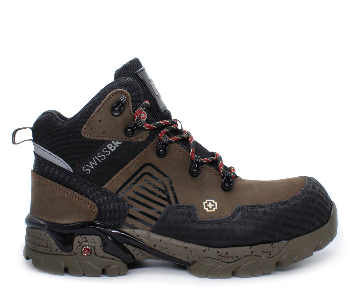 Bota Industrial Swissbrand Para Caballero SB-408CCAF Cafe