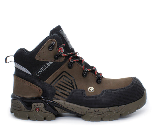 Bota Industrial Swissbrand Para Caballero SB-408CCAF Cafe
