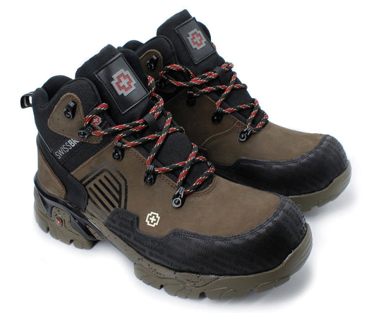 Bota Industrial Swissbrand Para Caballero SB-408CCAF Cafe