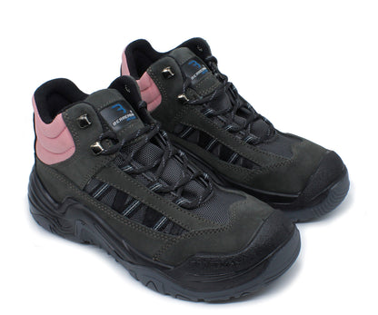 Bota De Seguridad Berrendo Para Dama BE-3020GRI Gris