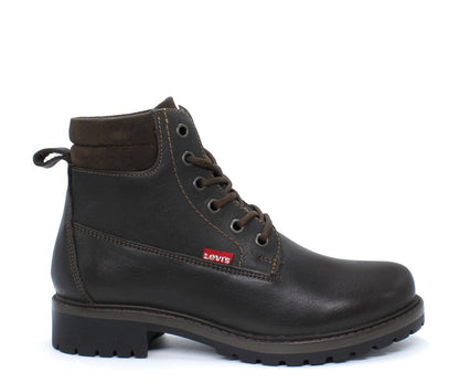 Bota Levis Carry De Piel Para Dama LV-120085C Cafe