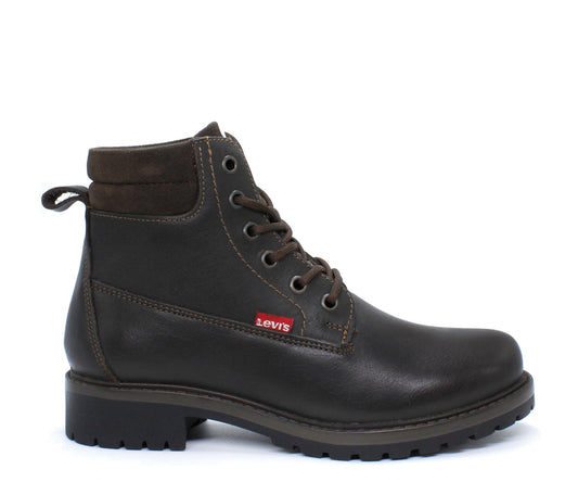 Bota Levis Carry De Piel Para Dama LV-120085C Cafe