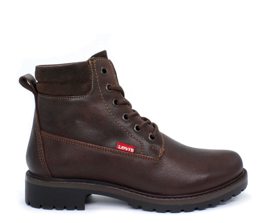 Bota Levis Carry De Piel Para Dama LV-120085G Cognac