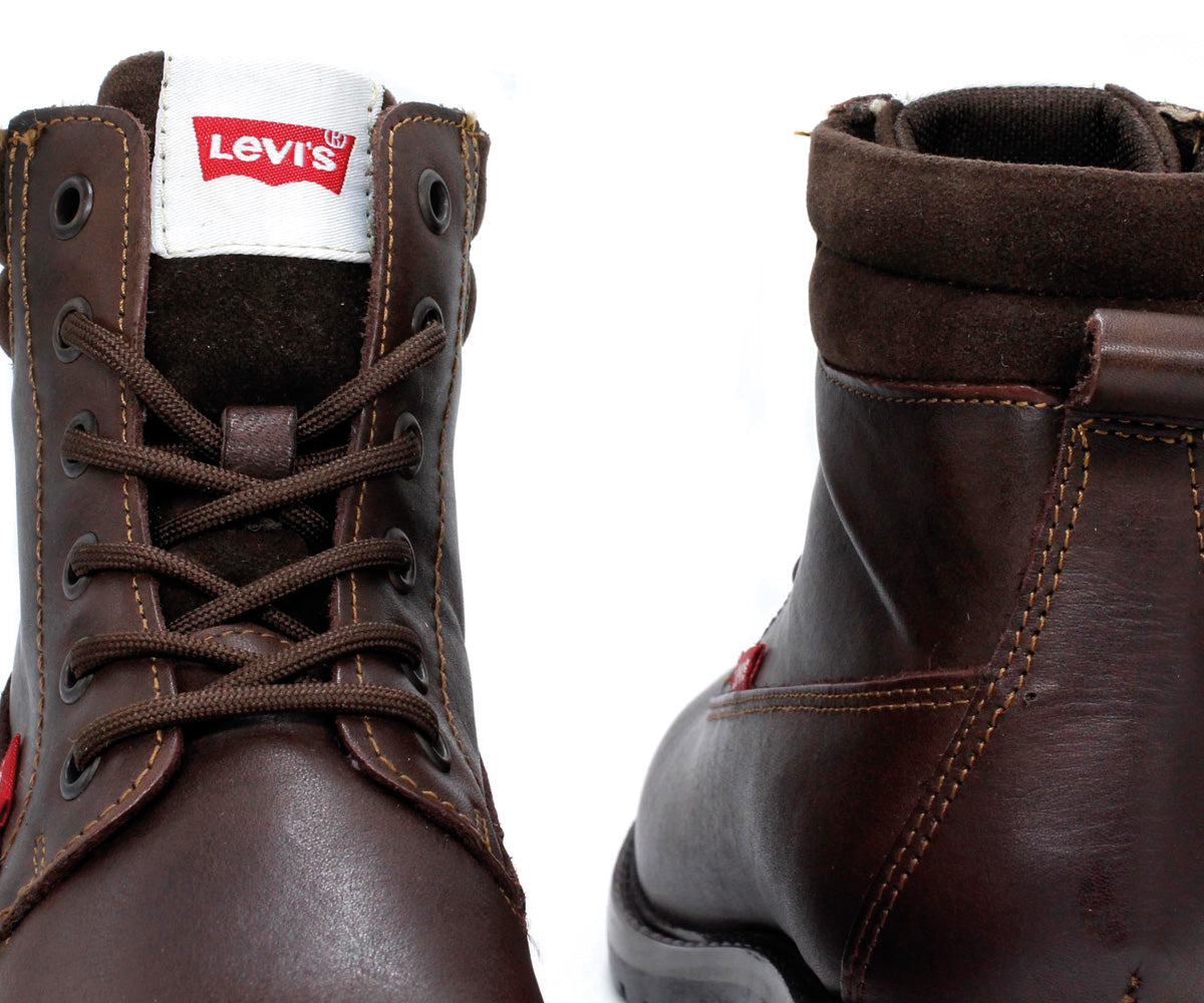 Bota Levis Carry De Piel Para Dama LV-120085G Cognac