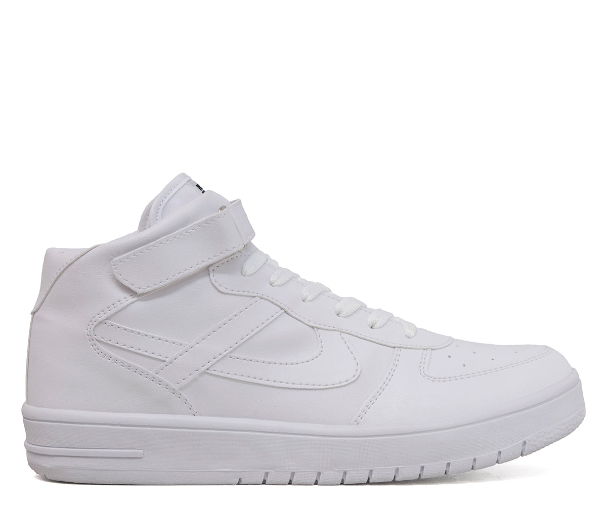 Tenis Panam Meztli Bota Para Joven 10301-0010 Blanco