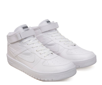 Tenis Panam Meztli Bota Para Joven 10301-0010 Blanco