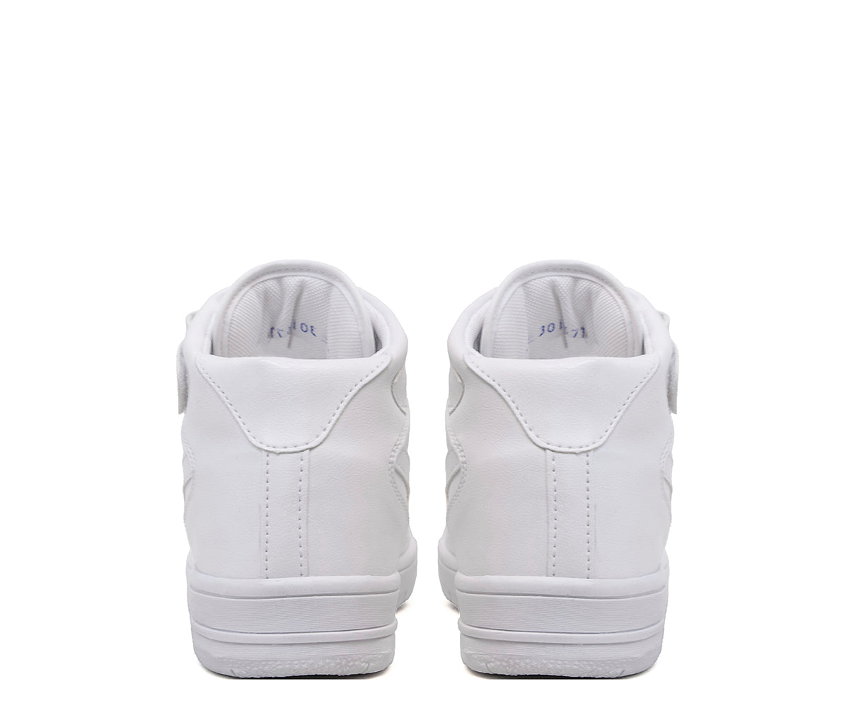 Tenis Panam Meztli Bota Para Joven 10301-0010 Blanco