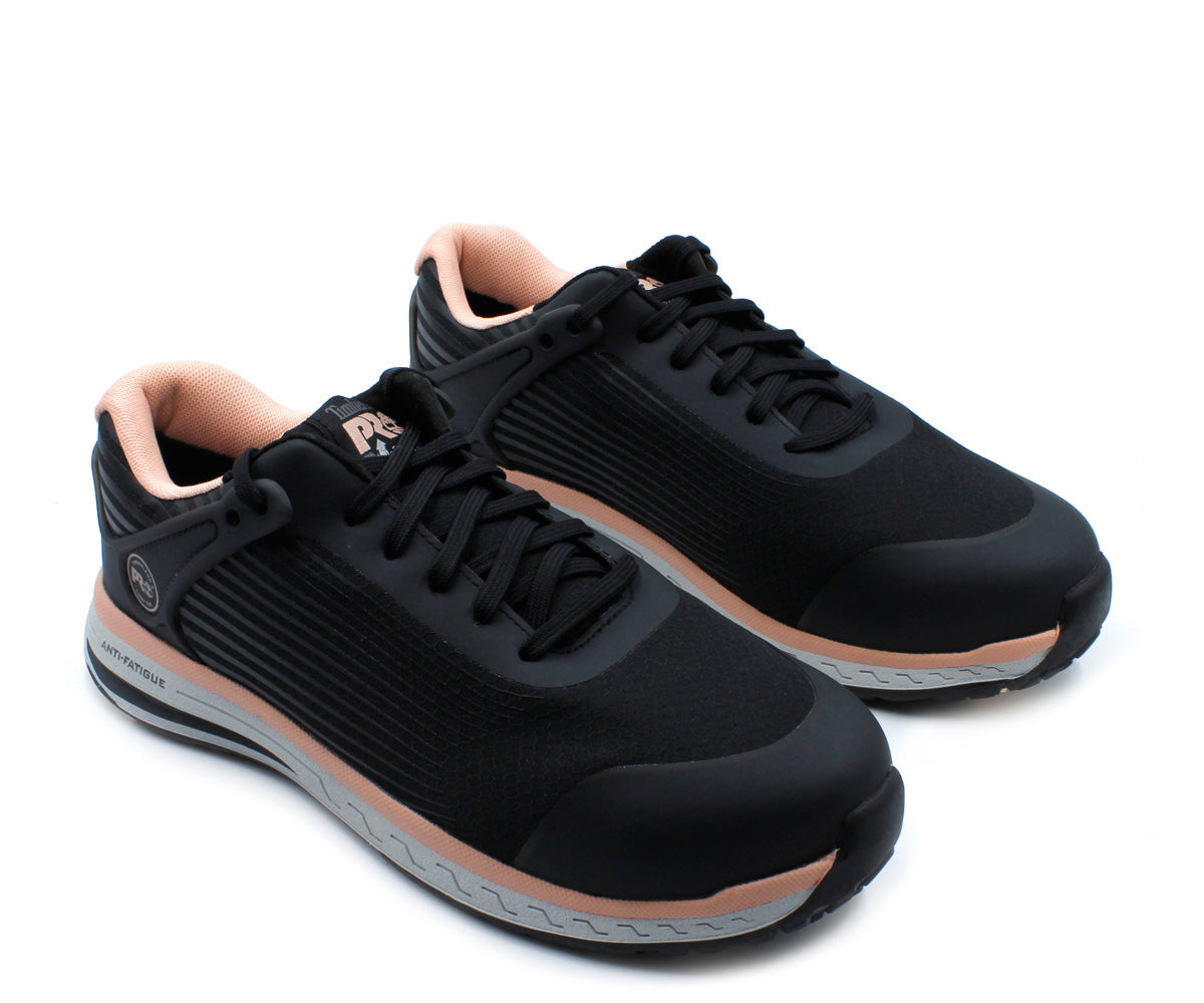 Tenis De Seguridad Timberland Pro Para Dama TM-A1XHTNE Negro/Rosa