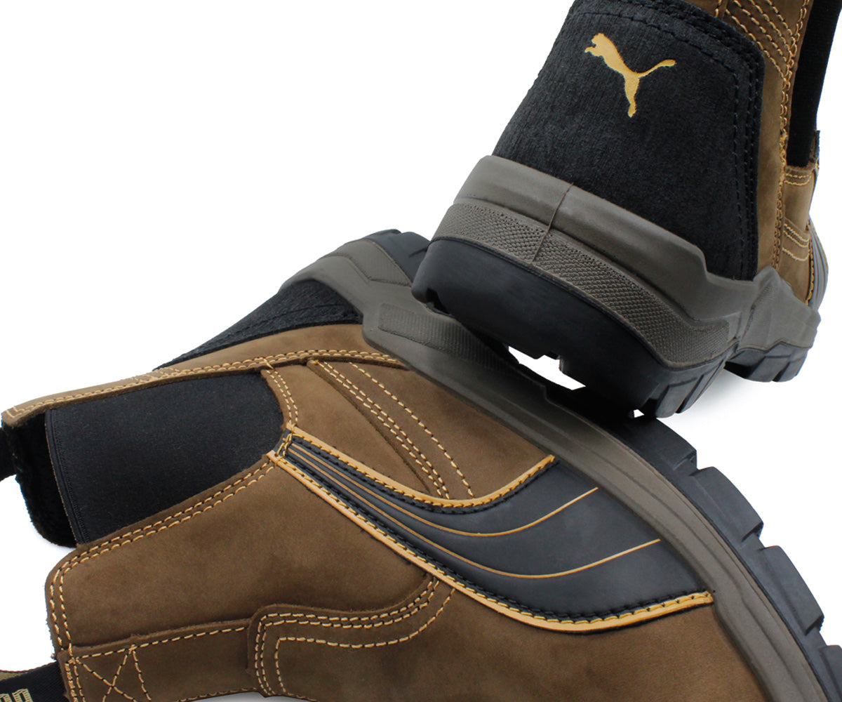 Tenis Industrial Puma Safety Para Caballero PM-264CAFE