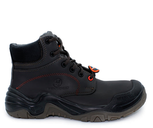 Bota Industrial Berrendo Be-3017caf Para Caballero Café