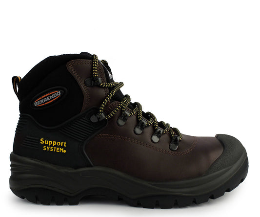 Bota Seguridad Para Caballero Berrendo BE-703CAFE