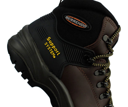 Bota Seguridad Para Caballero Berrendo BE-703CAFE