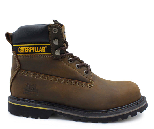 Bota Industrial Caterpillar CA-721993C Para Caballero Café