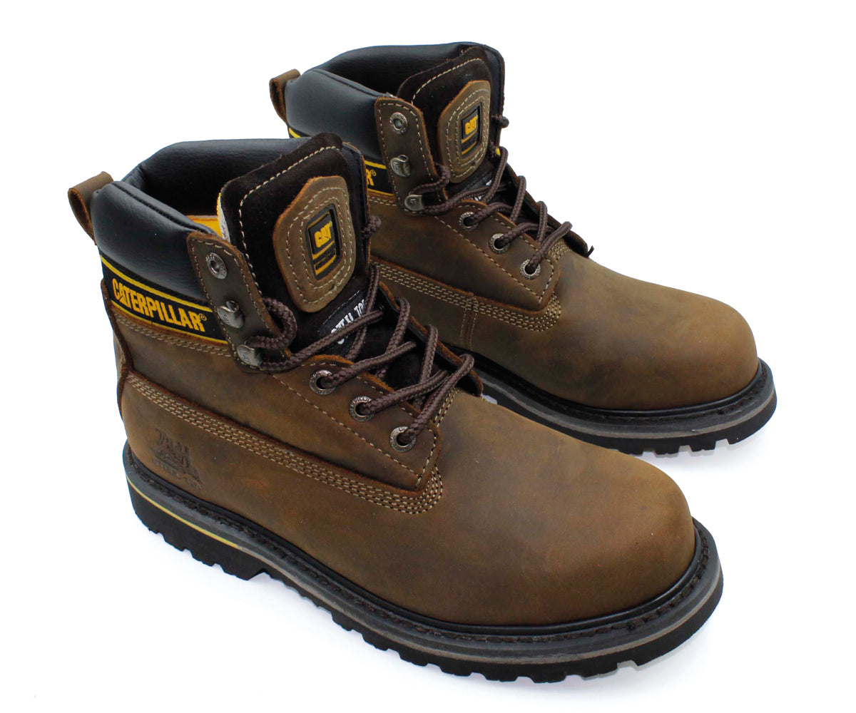 Bota Industrial Caterpillar CA-721993C Para Caballero Café