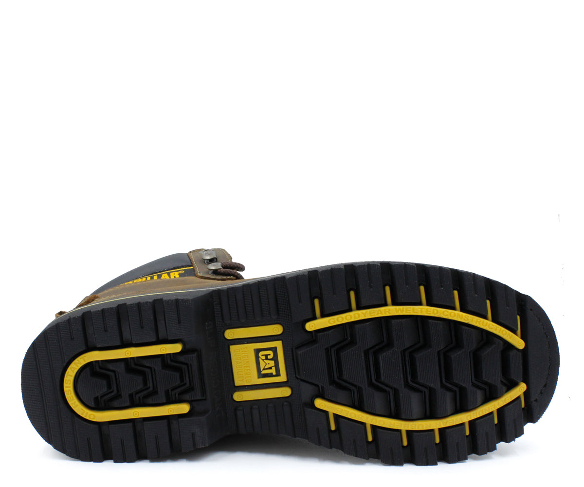 Bota Industrial Caterpillar CA-721993C Para Caballero Café