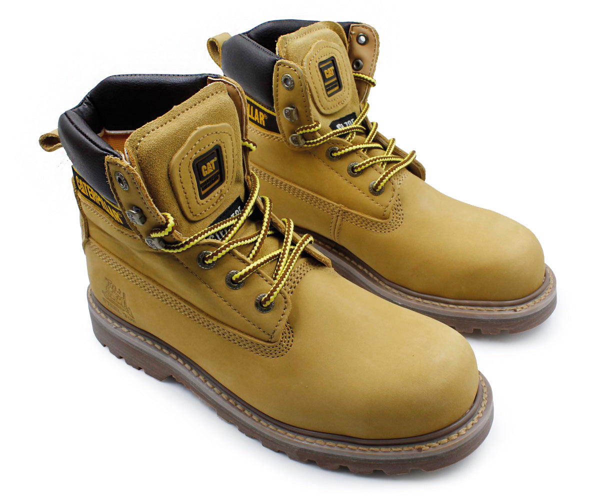 Bota Industrial Caterpillar Miel Para Caballero CA-721994M