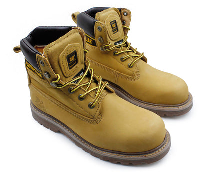 Bota Industrial Caterpillar Miel Para Caballero CA-721994M