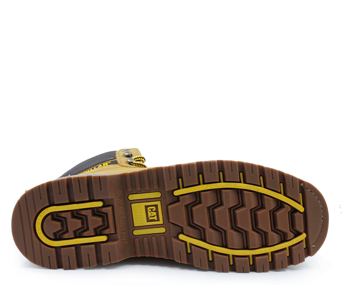 Bota Industrial Caterpillar Miel Para Caballero CA-721994M