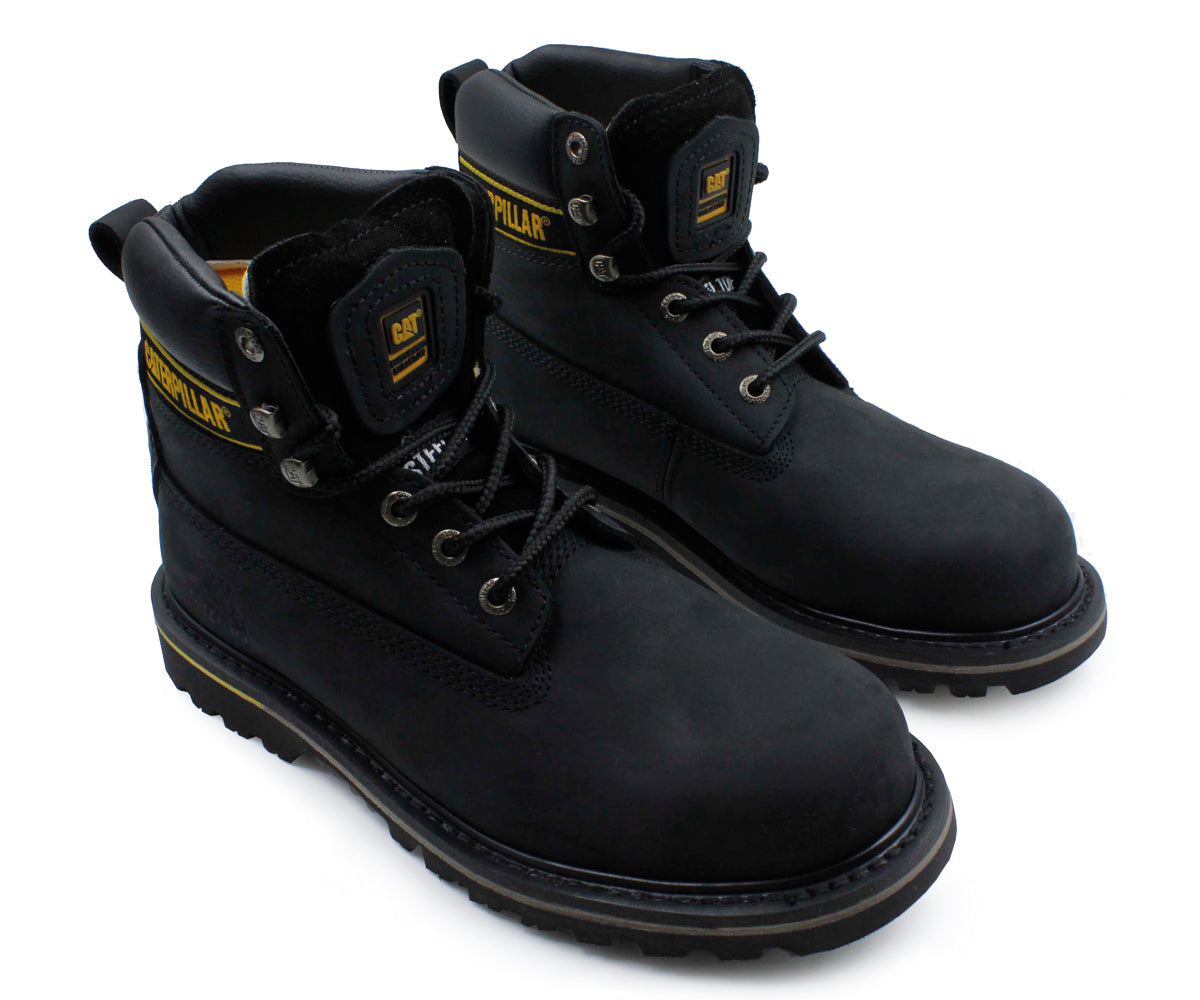 Bota Industrial Caterpillar CA-723060N Para Caballero Negro