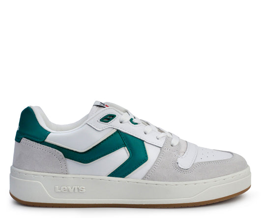 Tenis Levis LV-224501V Casual para Caballero Blanco y Verde