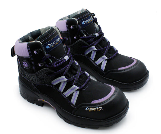 Bota Industrial Discovery DS-2503NEG Para Dama Negro