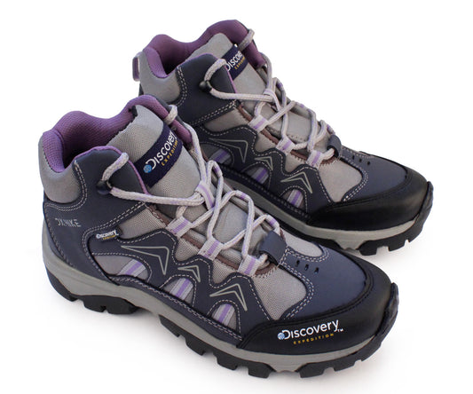 Bota Hiking Discovery DS-2505GRI Gris Para Dama
