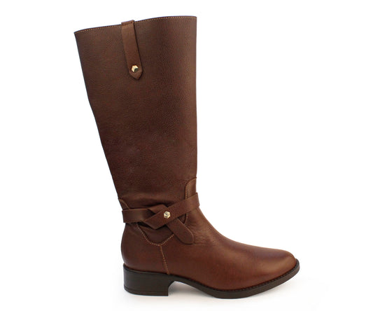 Bota Alta en Piel  Giusto GT-534CAFE Para Dama