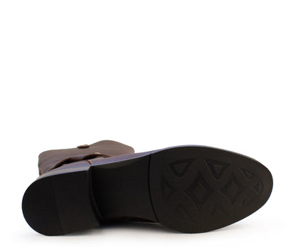 Bota Alta en Piel  Giusto GT-534CAFE Para Dama